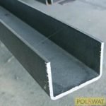   U-acél hidegen hajlított 30x30x2 - 6000 - 25mm-es támasztógörgőhöz