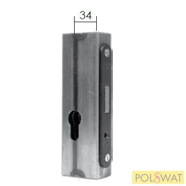 zárdoboz 50x30x165mm + zár