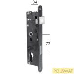 zár Metalik ZW1 72/34 60x40-es vagy 50x30-as zárdobozba