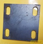 oszloptalp 100x100x5 sima kifurva